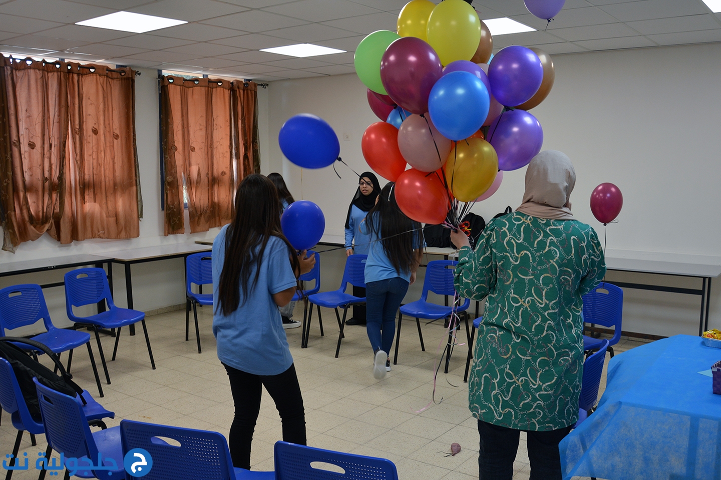 افتتاح العام الدراسي في جلجولية باجواء احتفالية